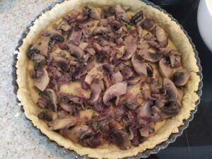 Easy Mushroom Quiche-Family Cooking Recipes 