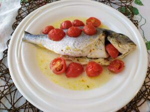 Baked Sea Bream Foil-Family Cooking Recipes