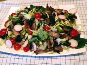 Easy Mushroom Salad-Family Cooking Recipes