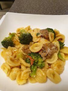 Broccoli Sausage Orecchiette-Family Cooking Recipes 