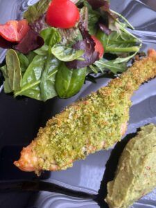 Salmon With Avocado Sauce-Family Cooking Recipes