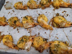 Shrimp Au Gratin Baked-Family Cooking Recipes