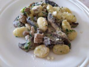 Gnocchi Creamy Mushroom Sauce-Family Cooking Recipes