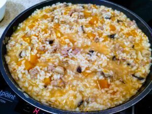Mushroom Butternut Squash Risotto-Family Cooking Recipes