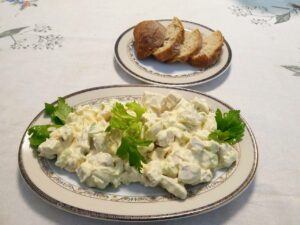 Simple Creamy Chicken Salad-Family Cooking Recipes 
