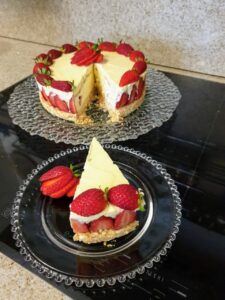 No Bake Strawberry Dessert-Family Cooking Recipes