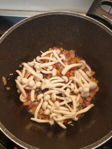 Bacon Mushroom Risotto Recipe-Family Cooking Recipes 