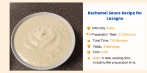 Bechamel Sauce Recipe for Lasagna-Family Cooking Recipes