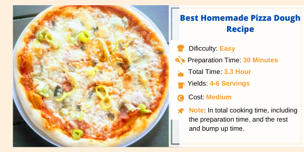 Best Homemade Pizza Dough Recipe- Family Cooking Recipes