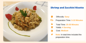 Shrimp and Zucchini Risotto-Family Cooking Recipes