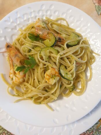 Shrimp Linguine Pasta Recipe-Family Cooking Recipes