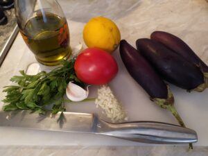 Roasted Eggplant Salad Recipe -Family Cooking Recipes