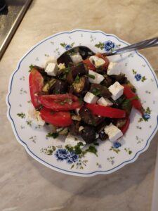 Roasted Eggplant Salad Recipe -Family Cooking Recipes 