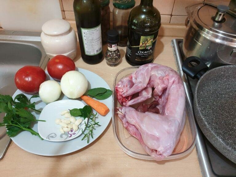 Albanian Traditional Rabbit Stew Recipe | Family Cooking Recipes