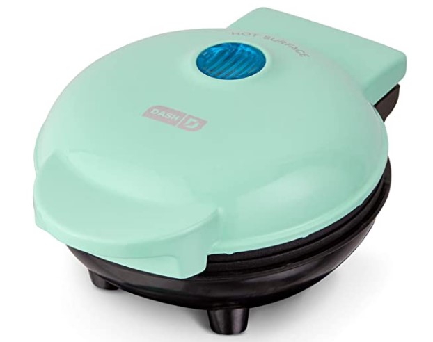 GreenLife Healthy Ceramic Nonstick Turquoise Waffle and Sandwich Duo