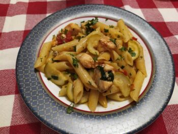 Salmon Penne Pasta Recipe-Family Cooking Recipes