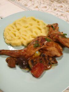 Rabbit And Mushroom Recipe-Family Cooking Recipes