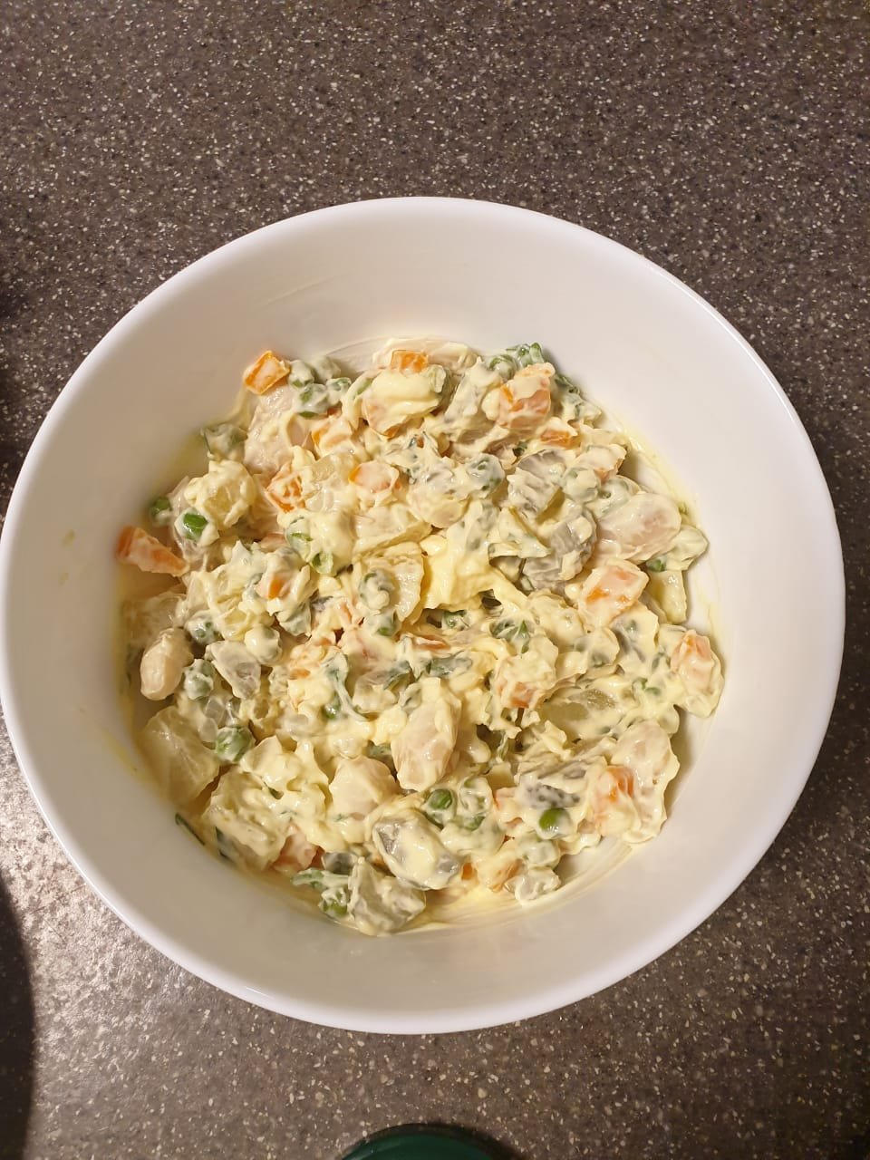 How To Make Russian Salad-A vegetarian delicious salad for the winter ...