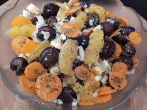 Orange And Black Olive Salad Recipe-Family Cooking Recipes