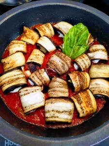 Baked Eggplant Roll Ups-Family Cooking Recipes
