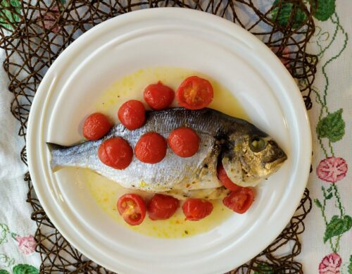 Baked Sea Bream Foil-Family Cooking Recipes