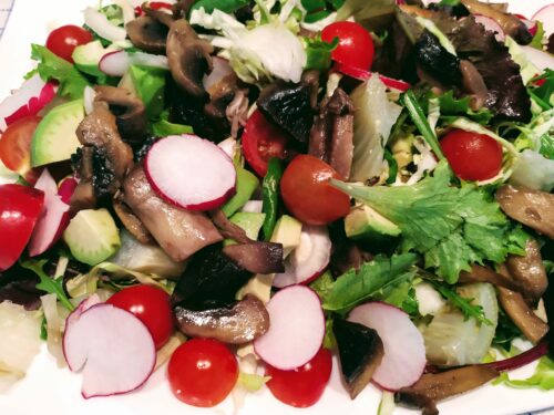 Easy Mushroom Salad-Family Cooking Recipes