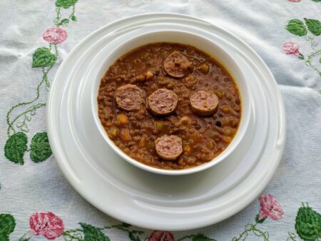 Sausage Lentils Recipe-Family Cooking Recipes