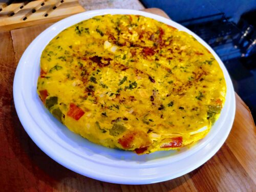Cauliflower Omelet.Family Cooking Recipes