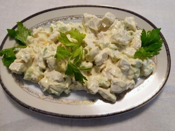 Simple Creamy Chicken Salad-Family Cooking Recipes