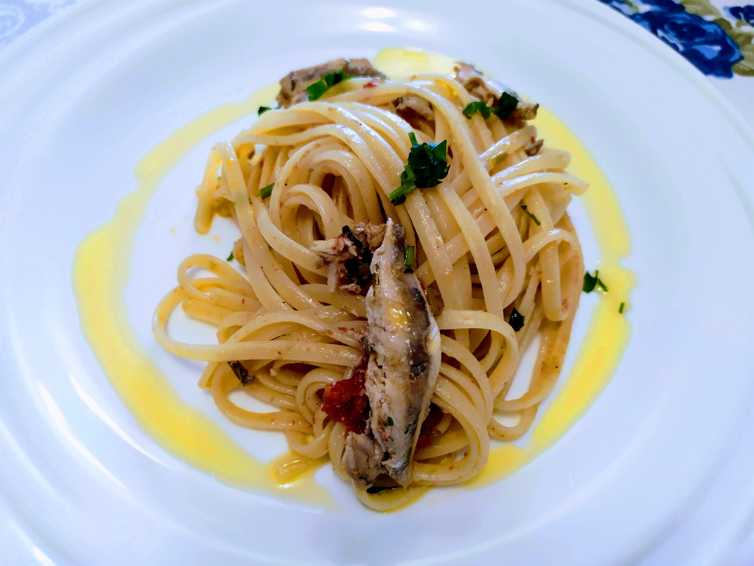 Anchovies Pasta Recipe-Family Cooking Recipes