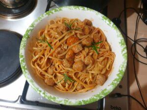Linguini Meatball-Family Cooking Recipes 