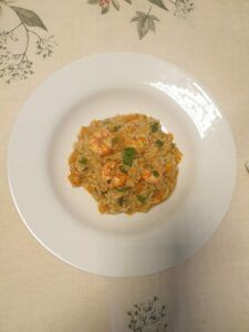 Shrimp Butternut Squash Risotto-Family Cooking Recipes 