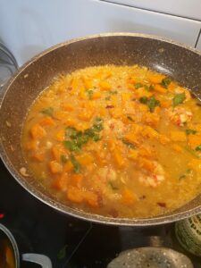 Shrimp Butternut Squash Risotto-Family Cooking Recipes 