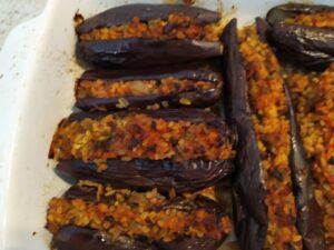 Easy Stuffed Eggplant Recipe-Family Cooking Recipes 