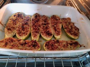 Tuna Stuffed Zucchini Boats-Family Cooking Recipes 