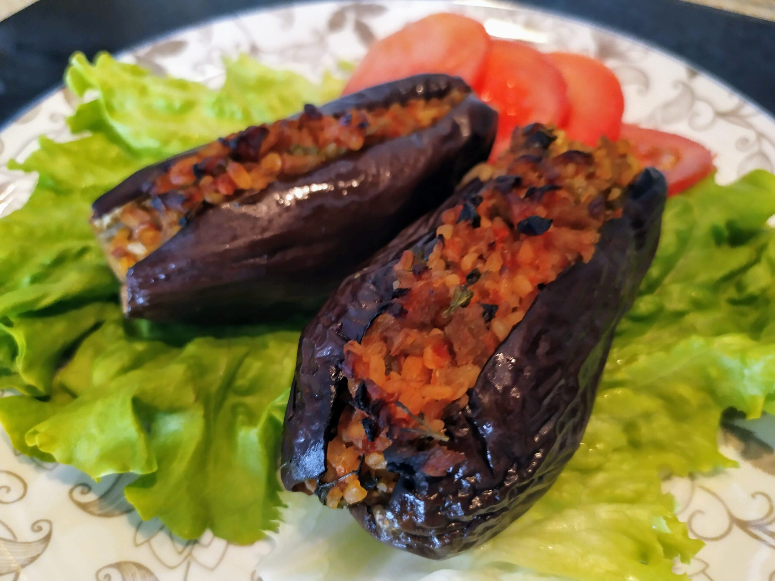 Easy Stuffed Eggplant Recipe-Family Cooking Recipes