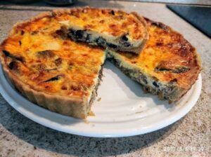 Quiche With Eggplant-Family Cooking Recipes