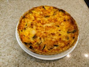 Quiche With Eggplant-Family Cooking Recipes