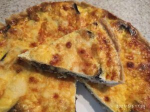 Quiche With Eggplant-Family Cooking Recipes 
