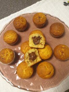 Nutella Banana Muffins-Family Cooking Recipes