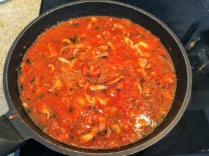 Octopus With Tomato Sauce-Family Cooking Recipes 