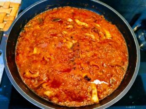 Octopus With Tomato Sauce-Family Cooking Recipes