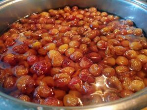Yellow Cherry Jam-Family Cooking recipes
