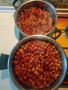 Yellow Cherry Jam-Family Cooking recipes