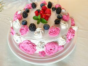 Berries Cake Recipe-Family Cooking Recipes