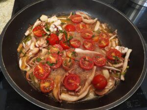 Calamari Sauce Pasta-Family Cooking Recipes