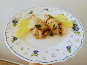 Baked Stuffed Squid Recipe- Family Cooking Recipes