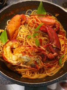 Lobster Spaghetti Recipe-Family Cooking Recipes