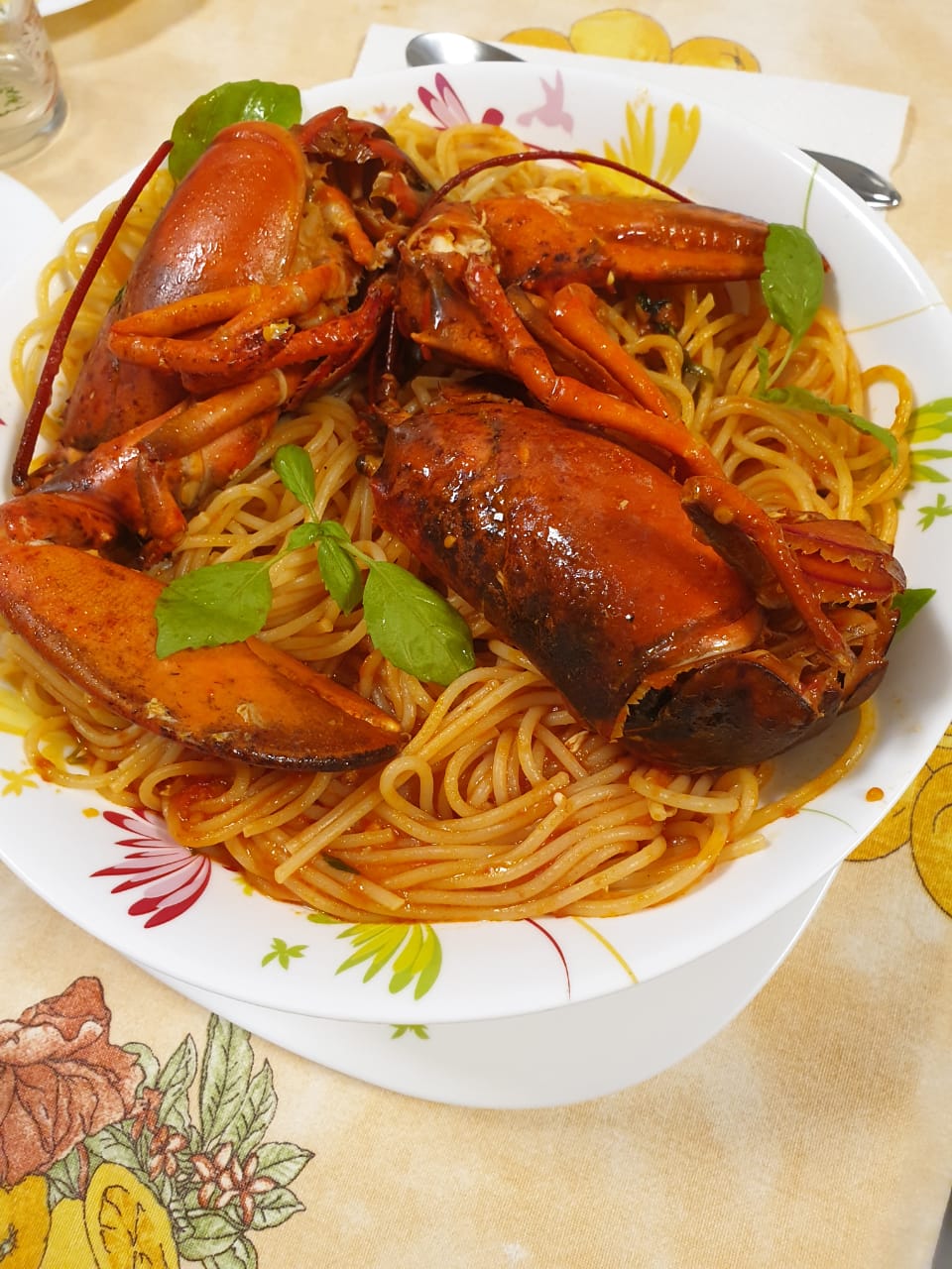 Lobster Spaghetti Recipe-Family Cooking Recipes