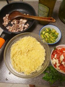 Zucchini Couscous Salad-Family Cooking Recipes 